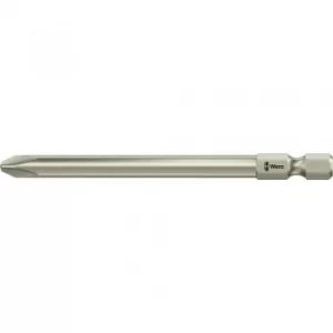 Image of Wera 3851/4 Stainless Phillips Screwdriver Bits PH2 89mm Pack of 1