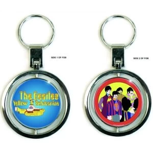 Image of The Beatles - Yellow Submarine Band & Sub Keychain