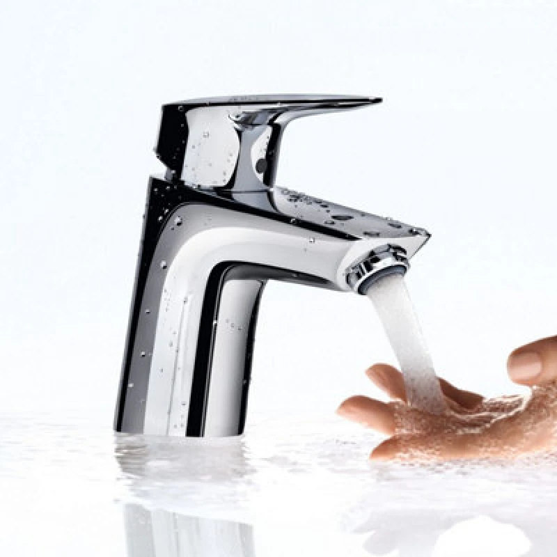 Image of Hansgrohe Logis 70 Basin Mixer Taps Without Waste