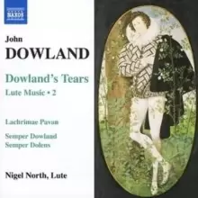 Image of Dowland's Tears: Lute Music Vol. 2 (North)