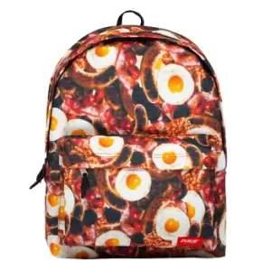 Image of Zukie London Fry Up Backpack (One Size) (Red/Black/Yellow)