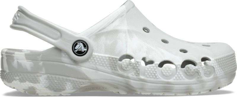 Image of Crocs Unisex Baya Marbled Clogs Atmosphere / Multi W8/M7