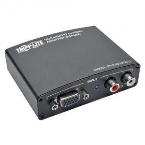 Image of Tripp Lite VGA with RCA Stereo Audio to HDMI Converter / Scaler