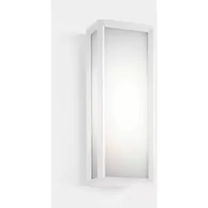 Image of LEDS C4 Skat Outdoor LED Box Wall Lantern White IP65 21.8W 2700K