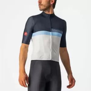 Image of Castelli A Blocco SS Jersey - Blue