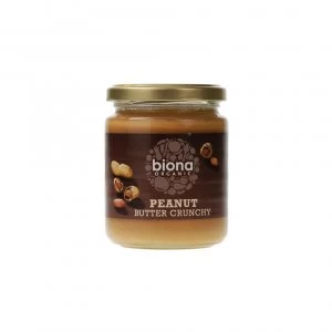 Image of Biona Peanut Butter Organic Crunchy/ with Sea Salt 500g