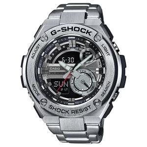 Image of Casio G SHOCK G STEEL Analog Digital Watch GST 210D 1A Silver