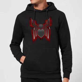 Image of Spider-Man Far From Home Tech Icon Hoodie - Black - S