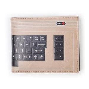 Image of Commodore - 64 The C64 Keyboard All-over Print Bi-fold Wallet (Multi-colour)