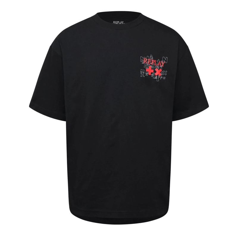 Image of Replay x Martin Garrix T-Shirt - Black Male S