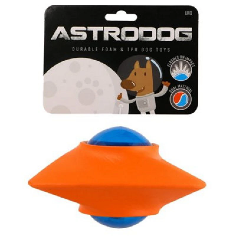 Image of Astro Dog Ufo Eva Tpr LED Spaceship Toy