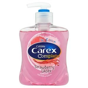 Image of Carex Fun Strawberry Laces Hand Wash 250ml