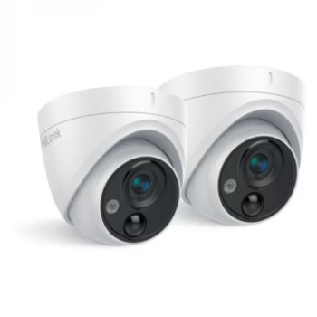 Image of Hikvision HiLook 5MP Super HD PIR Turret Analogue Dome Cameras 2 Pack