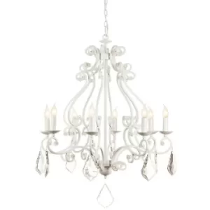 Image of Linea Verdace Barozzi Multi Arm Chandeliers Glossy White