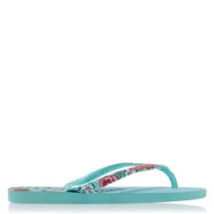 Image of Havaianas Butterfly Flip Flop - Blue