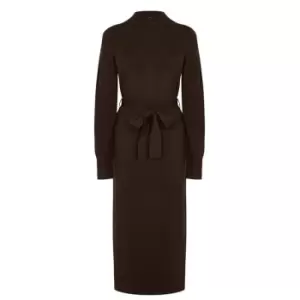 Image of Biba BIBA Maxi Knitted Dress - Brown