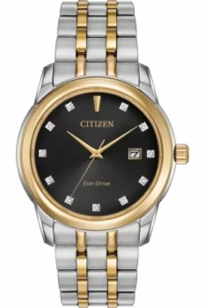Image of Mens Citizen Diamond Watch BM7344-54E