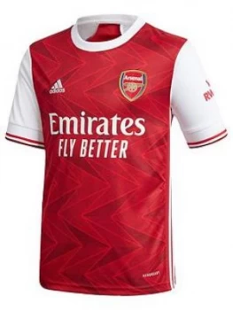 Image of Adidas Arsenal Junior 2020/21 Home Shirt - Red