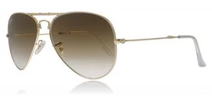 Image of Ray-Ban 3479 Sunglasses Gold 001/51 58mm