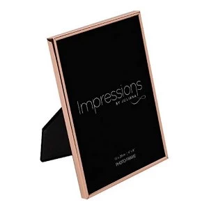 Image of 6" x 8" - Copper Plated Thin Edged Photo Frame