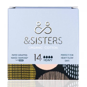 Image of &Sisters Paper Wrapped Naked Tampons - Heavy 14