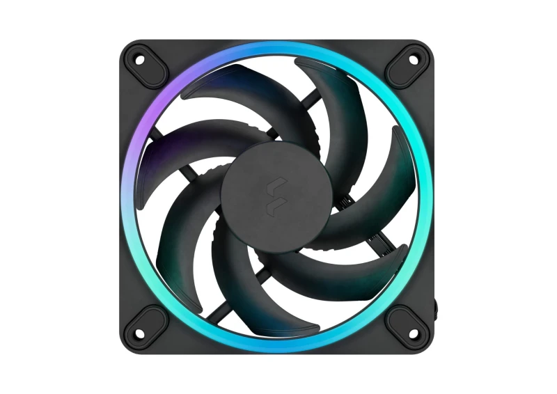 Image of Fractal Design Momentum 14 ARGB 14cm PWM Case Fan, 350-1800RPM - Black - FD-F-MR1-1401
