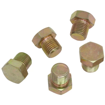 Image of Sealey VS15SP Sump Plug M15 - Pack of 5