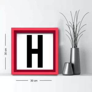 Image of 3030AHS-081k Multicolor Decorative Framed MDF Painting