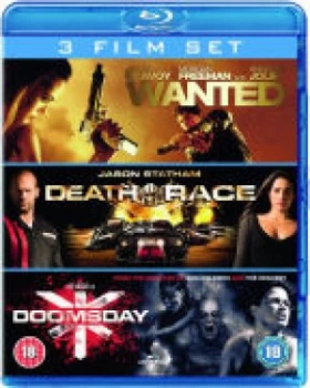 Image of Wanted / Death Race / Doomsday