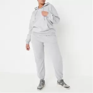 Image of Missguided Plus Size 90s Joggers - Grey