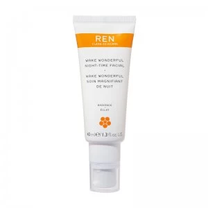 Image of REN Clean Skincare Radiance Wake Wonderful Night-Time Facial
