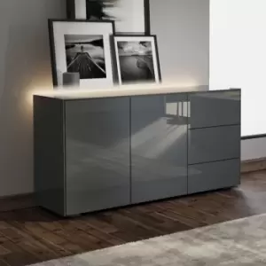 Image of Intel LED Sideboard Grey