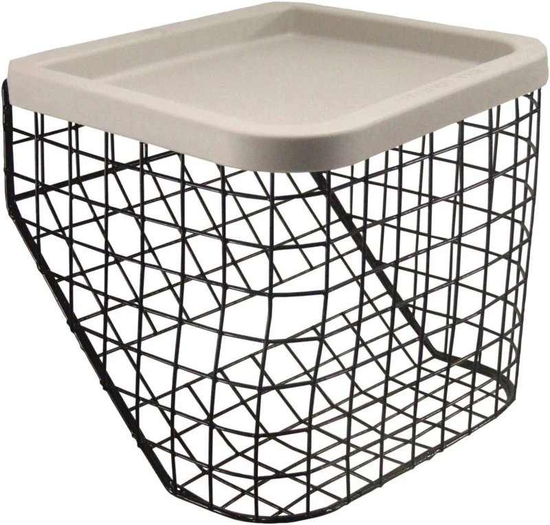 Image of Aidapt Three Wheeled Walker Basket And Tray Black