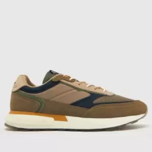 Image of HOFF tribe sentinel trainers in dark green