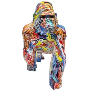 Image of Graffiti Gorilla Large Figurine By Lesser & Pavey