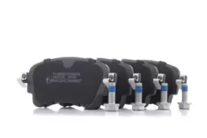 Image of RIDEX Brake pad set 402B1217 Brake pads,Brake pad set, disc brake VW,AUDI,Touareg (CR7),A4 B9 Avant (8W5, 8WD),Q7 (4MB),A4 B9 Limousine (8W2, 8WC)