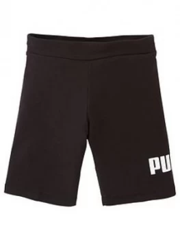 Image of Puma Puma Girls Ess Logo Short Tight
