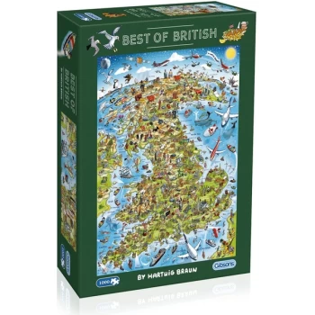 Image of Best of British Jigsaw Puzzle - 1000 Pieces