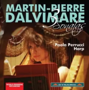 Image of Martin-Pierre Dalvimare 3 Sonatas by Martin-Pierre d'Alvimare CD Album