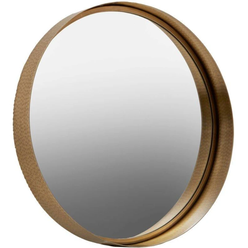 Image of Fifty Five South Leonov Small Gold Finish Wall Mirror Gold unisex One Size