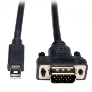 Image of Tripp Lite Mini Displayport 1.2 To Vga Adapter Cable Active 10ft
