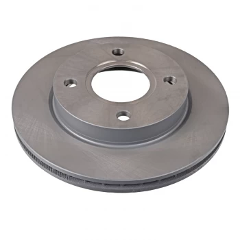 Image of Brake Disc 05649 by Febi Bilstein Front Axle Genuine OE - 1 Pair