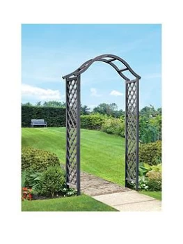 Image of Smart Garden Woodland Arch - Slate 2.21M