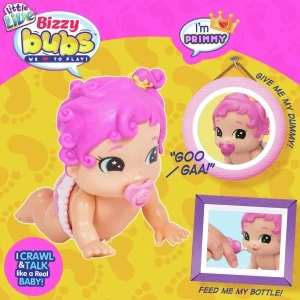 Image of Little Live Bizzy Bubs S1 Crawling Baby Primmy