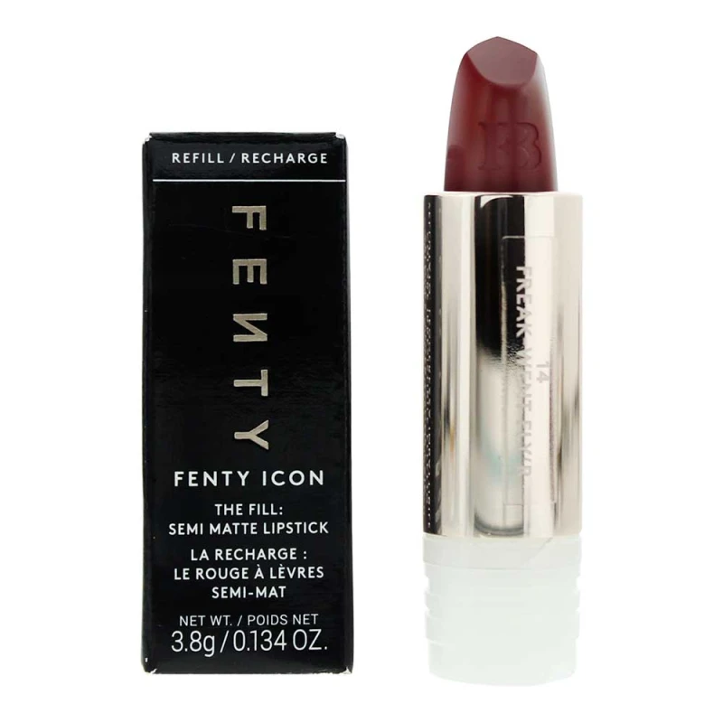 Image of Fenty Beauty Icon Semi Matte Refillable 14 Freak- Went Fly'r Lipstick 3.8g