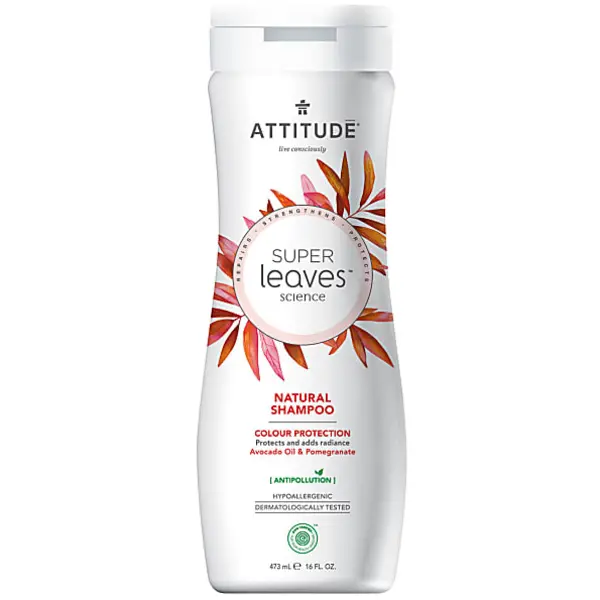 Image of Attitude Super Leaves Avocado Oil & Pomegranate Shampoo 473ml