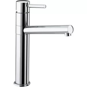 Image of Bristan Vegas Kitchen Sink Mixer Tap Easyfit Modern Round Single Lever Chrome