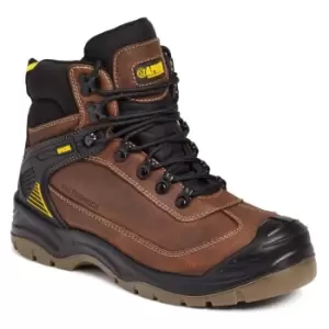 Image of Ranger Brown Waterproof Safety Hiker - Size 13