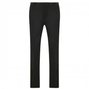 Image of DKNY Fly Cotton Trousers - Black