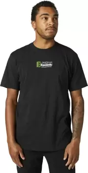 Image of FOX Kawasaki Premium T-Shirt, black, Size XL, black, Size XL